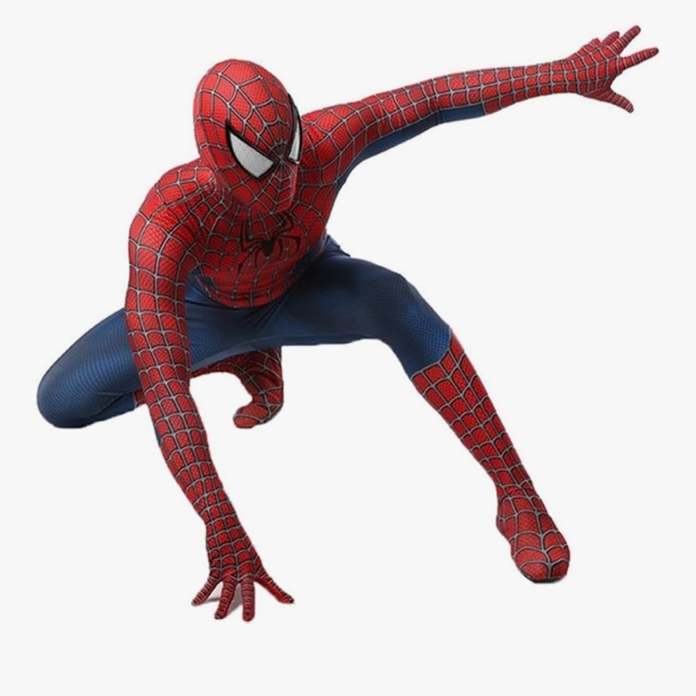 Spider Superhero ADULT Costume - Red and Blue